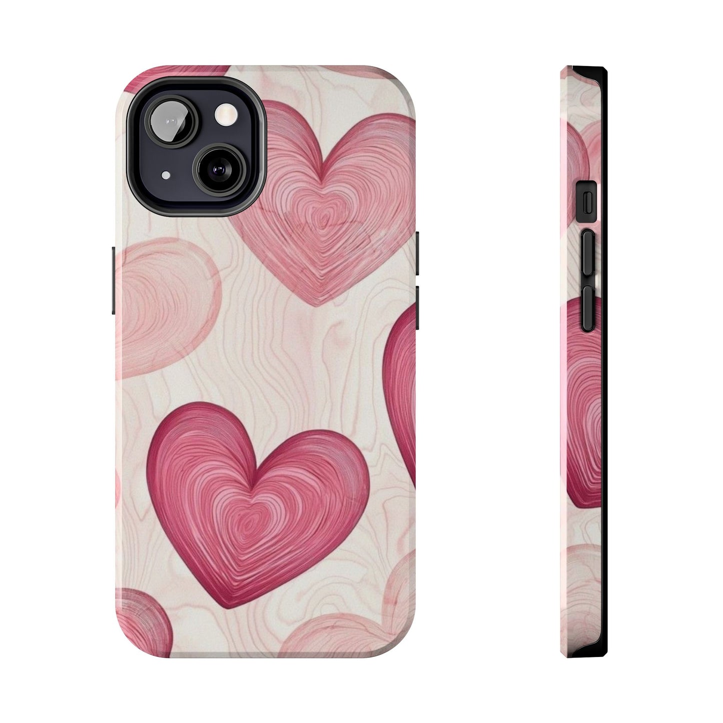 Romantic Heart Phone Cases - Cute, Durable Covers for Valentine's Day, Gift for Her, Love Decor, Phone Accessories