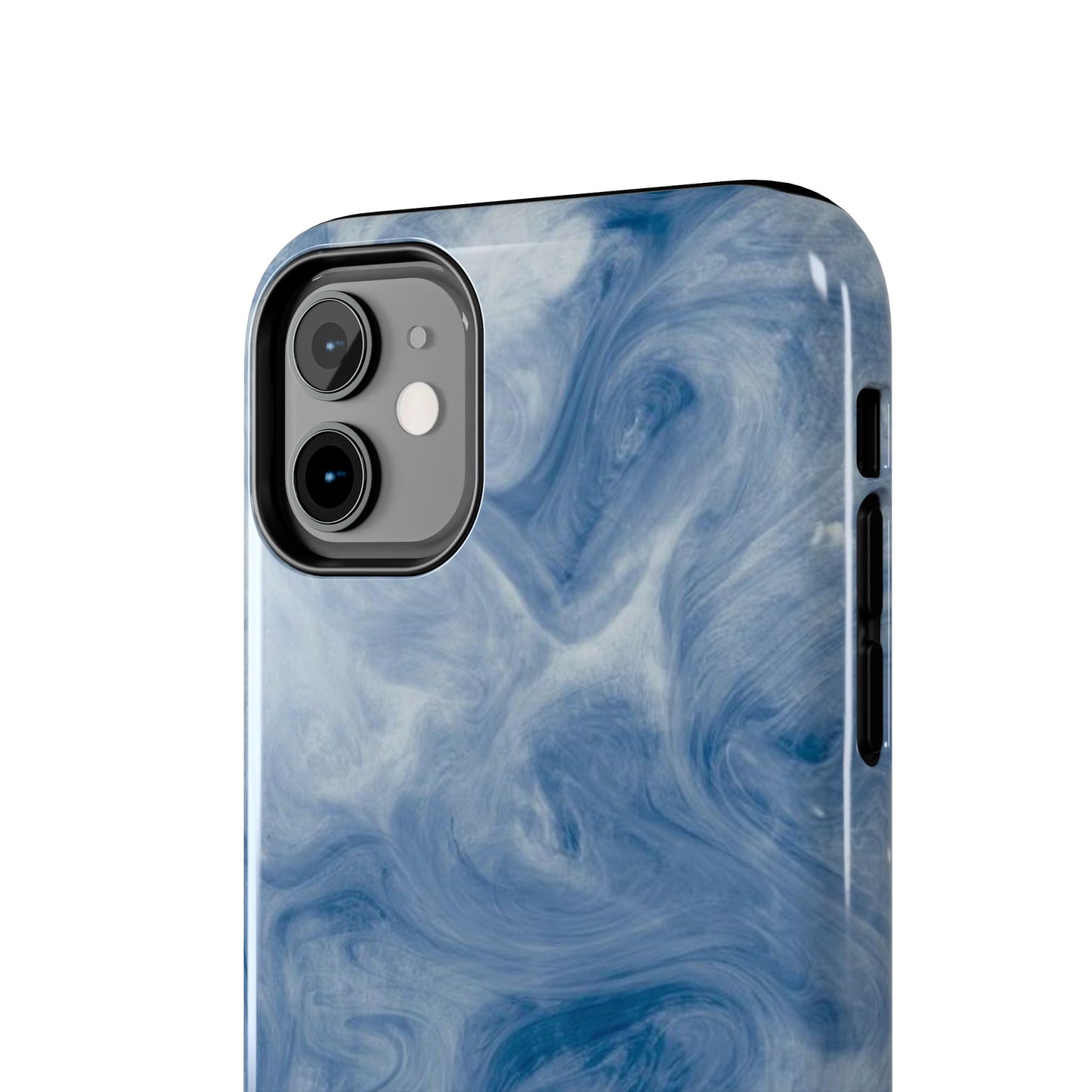 Marble Blue Tough Phone Cases, Phone Protection, Unique Design, Fashion Accessory, Gift for Her, Trendy Smartphone Cover