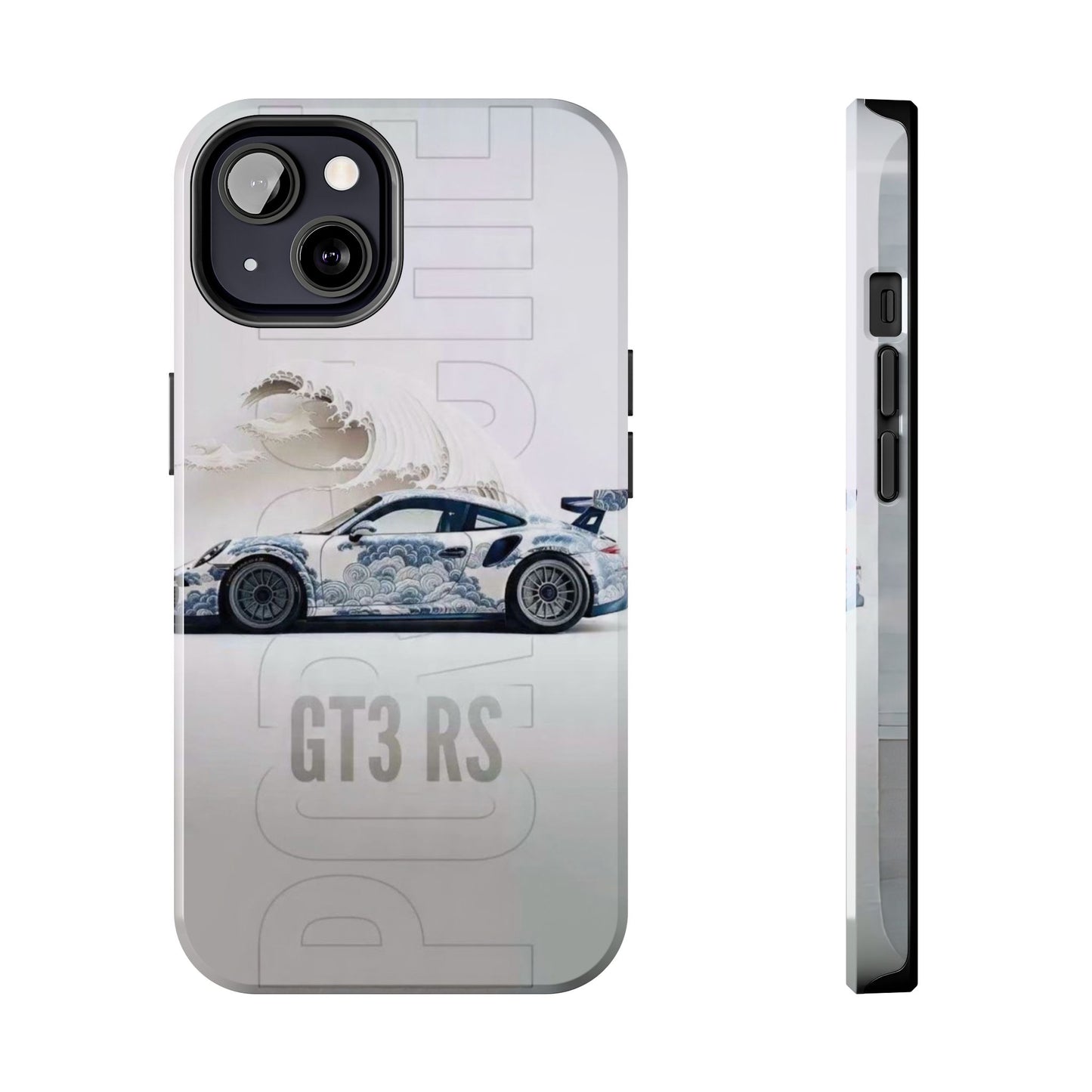 Porsche GT3 RS Tough Phone Case, Durable Phone Cover, Automotive Enthusiast Gift, Car Lover Accessory, Racing-Themed Protection