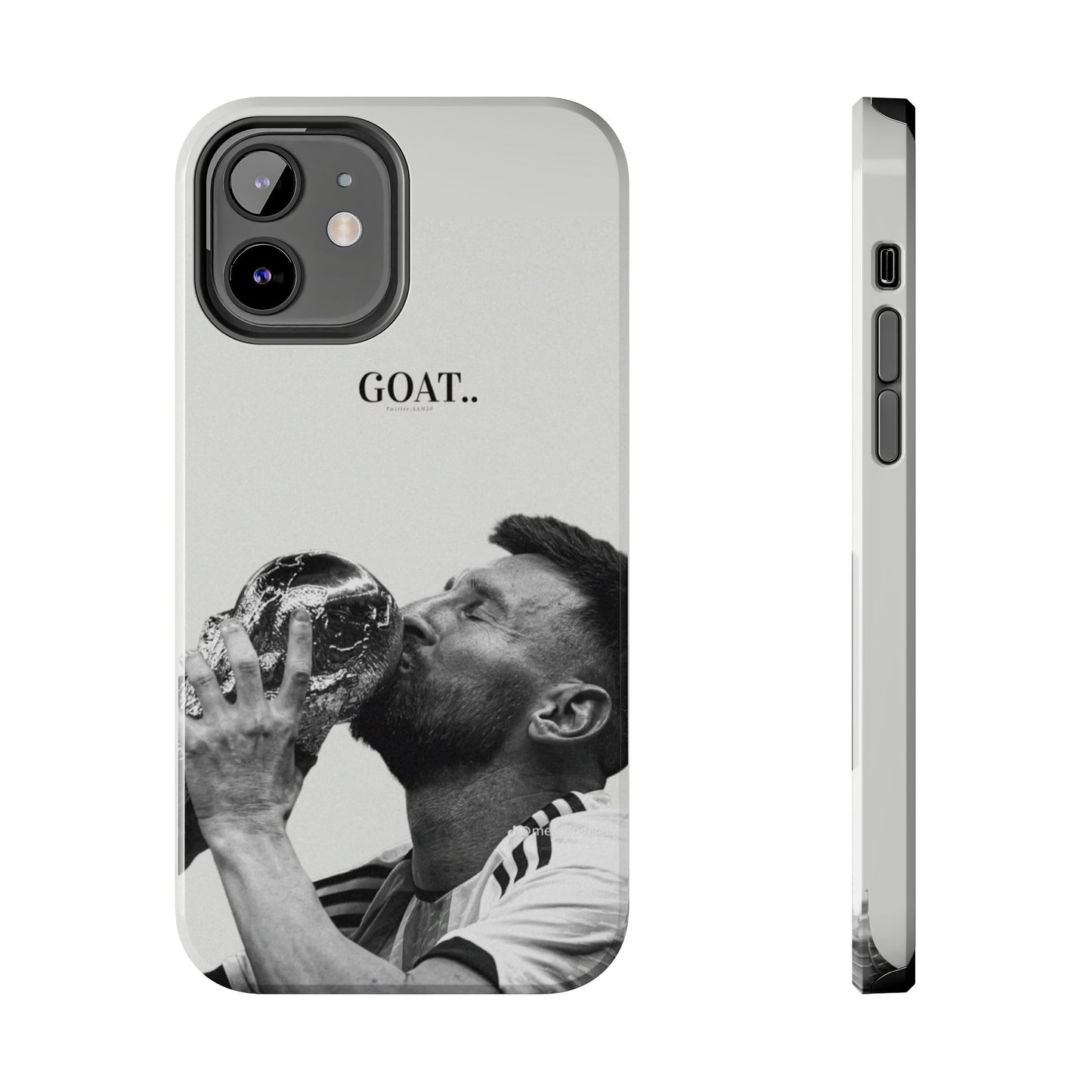 Soccer GOAT Phone Case, Tough Phone Case, Sports Accessory, Gift for Soccer Fans, Mens Birthday Gift, Unique Phone Cover