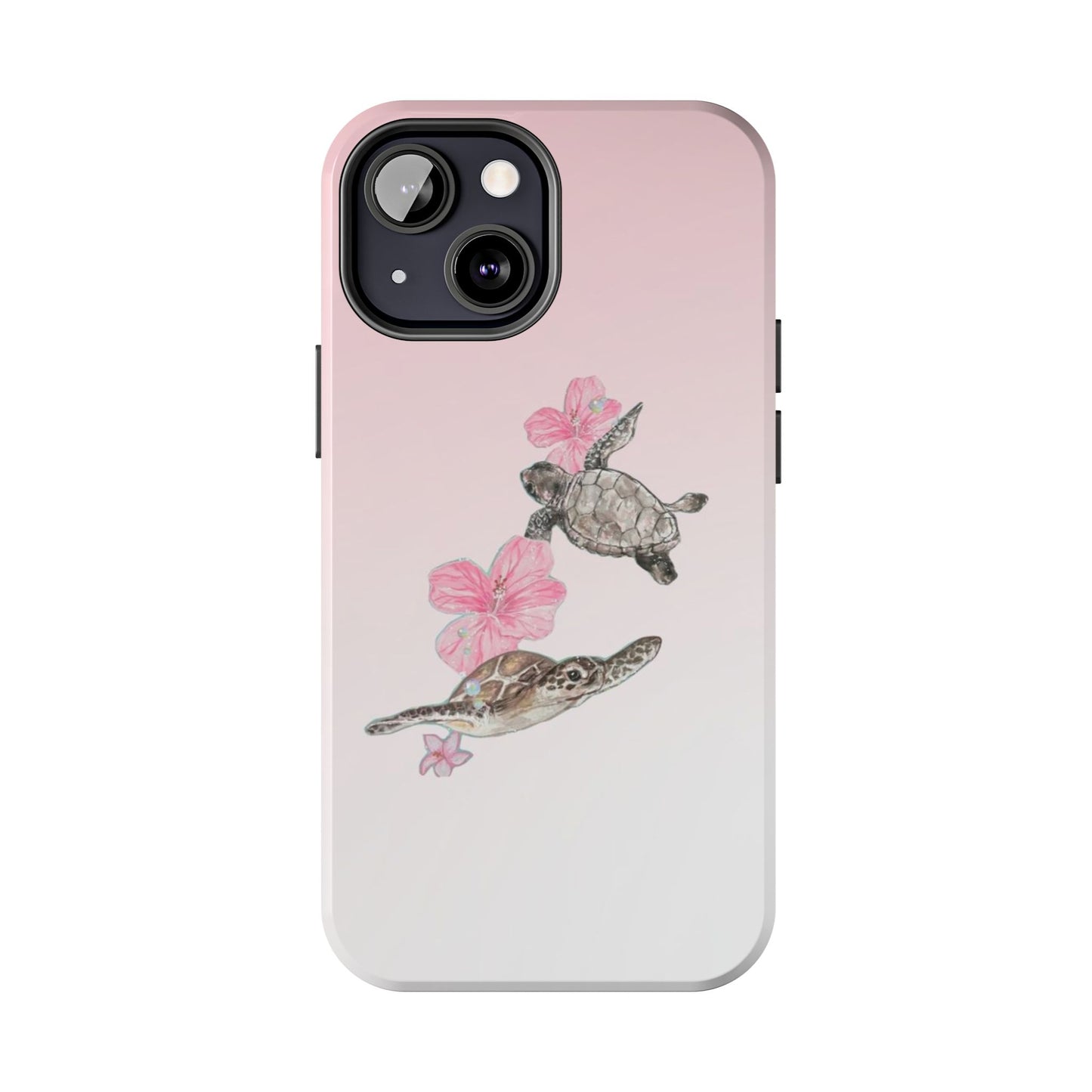 Turtle Phone Case – Tropical Tough Cover, Beach Lover Gift, Ocean Aesthetic, Durable Accessory for Summer, Fun & Functional Case