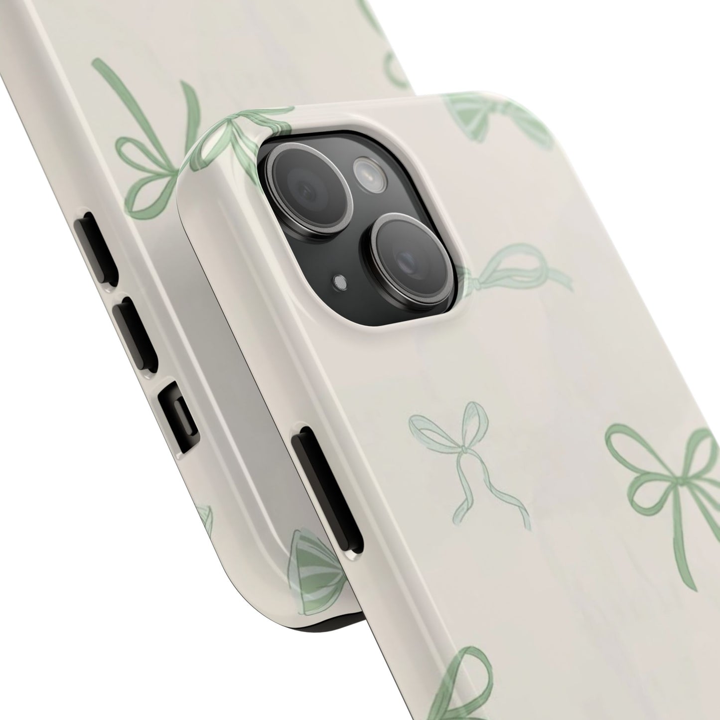 Delicate Bow Phone Cases, Floral Phone Covers, Cute Tech Accessories, Gift for Her, Pastel Aesthetic, Birthday Gifts