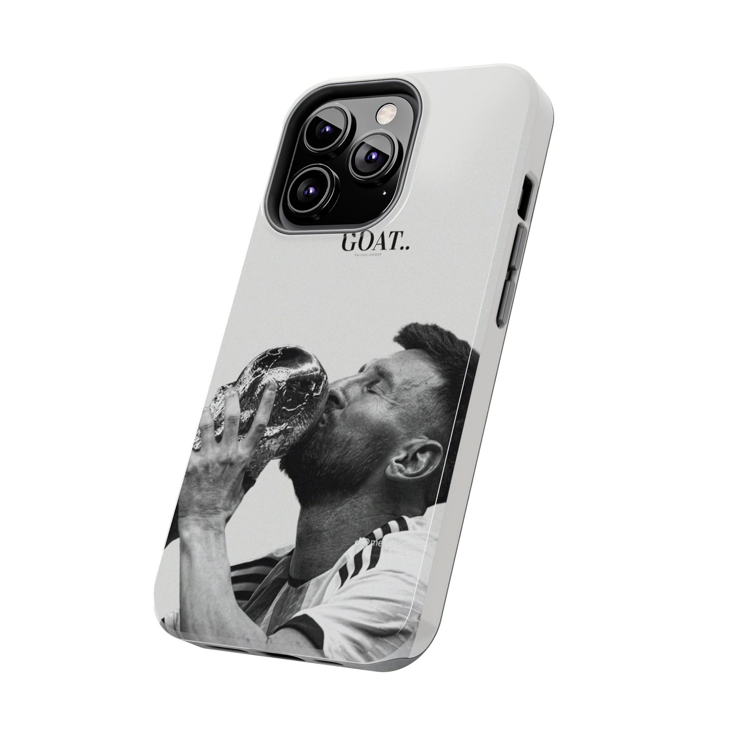 Soccer GOAT Phone Case, Tough Phone Case, Sports Accessory, Gift for Soccer Fans, Mens Birthday Gift, Unique Phone Cover