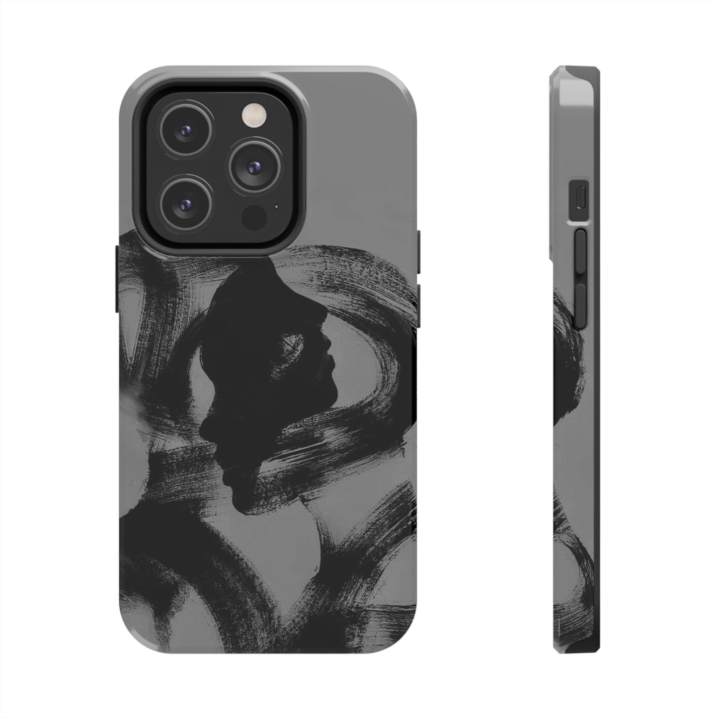 Stylish Tough Phone Cases, Unique Phone Covers for Art Lovers, Edgy Smartphone Accessories, Gifts for Friends, Minimalist Design