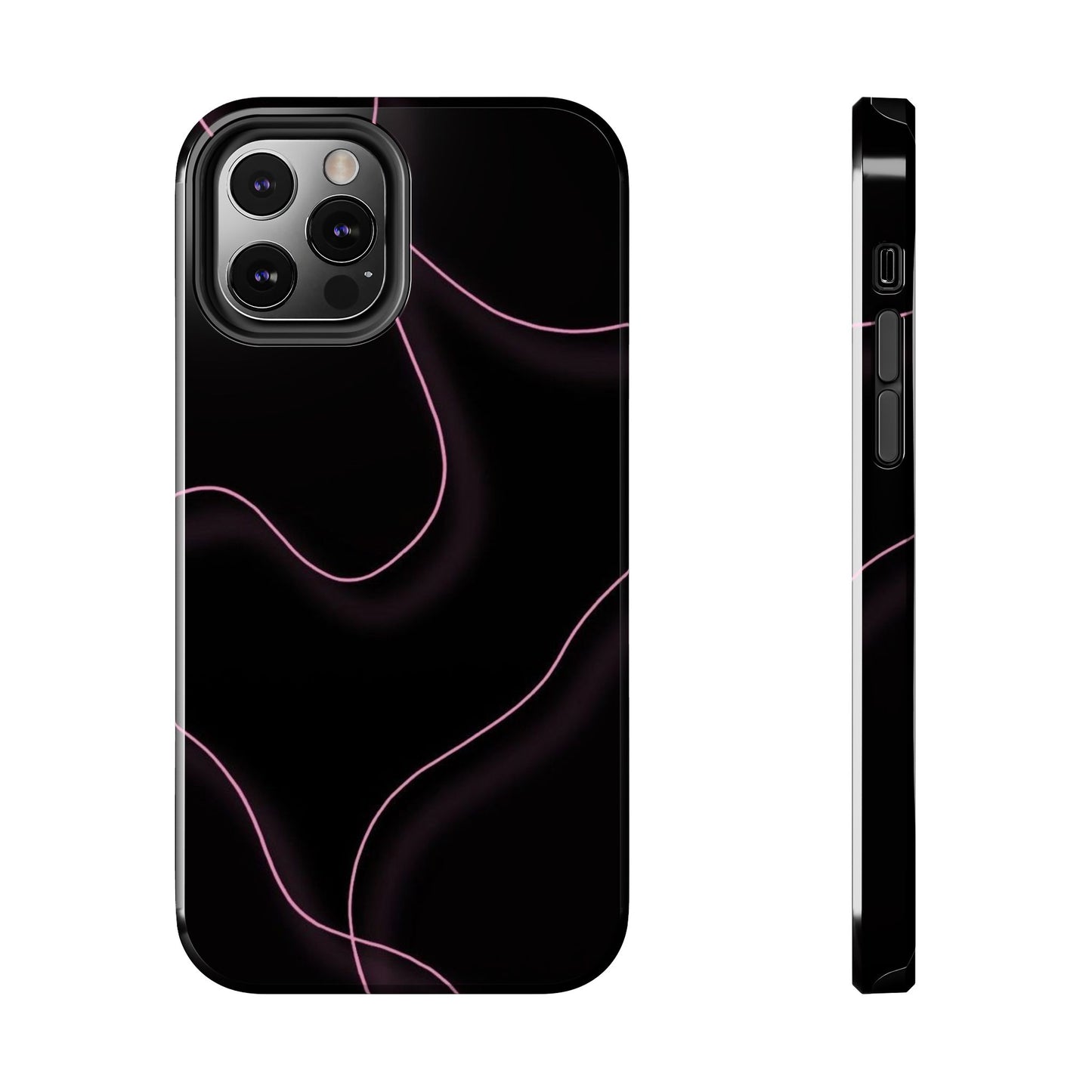 Sleek Abstract Phone Cases - Stylish Protection for Everyday Use, Gift for Tech Lovers, Modern Design, Trendy Phone Accessories