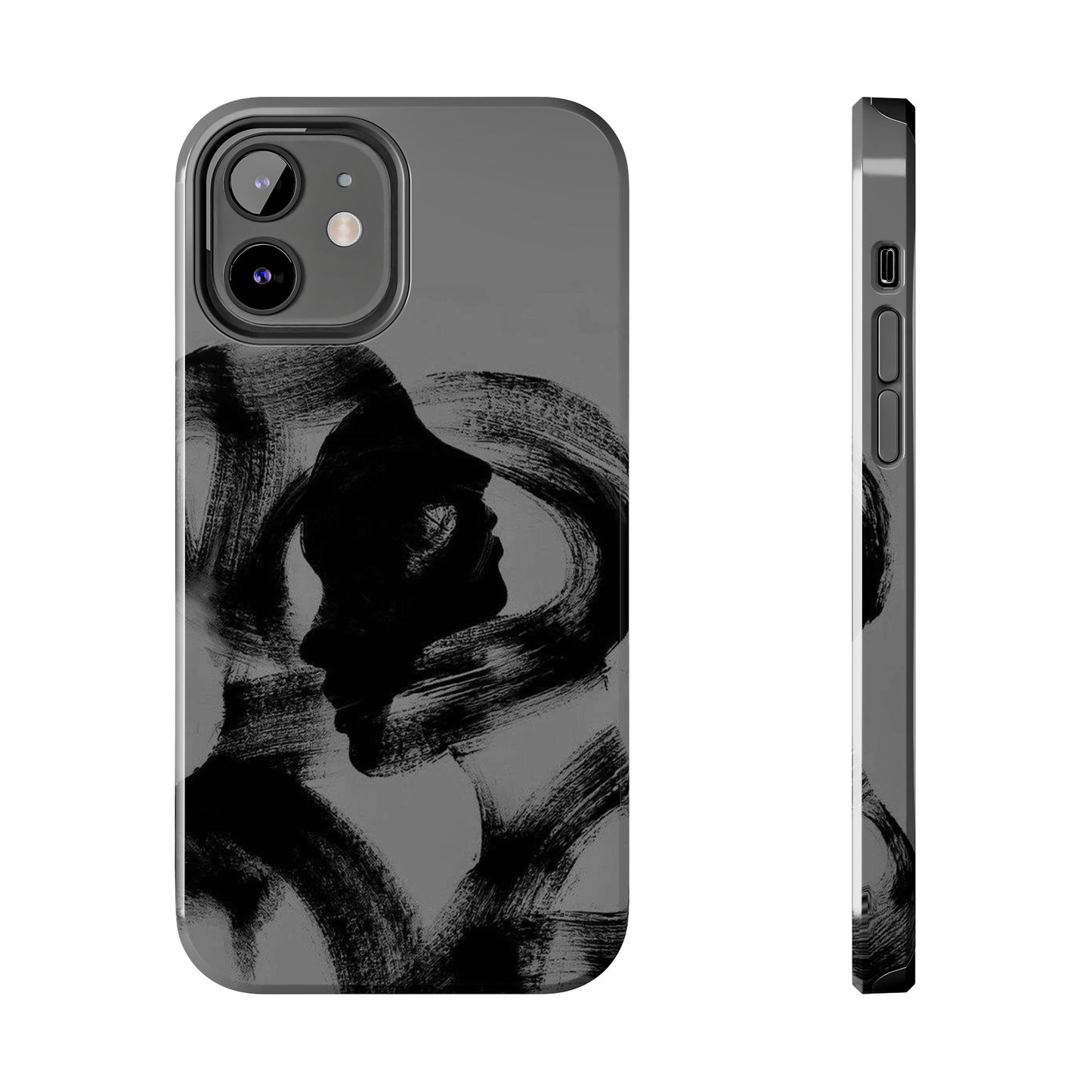 Stylish Tough Phone Cases, Unique Phone Covers for Art Lovers, Edgy Smartphone Accessories, Gifts for Friends, Minimalist Design