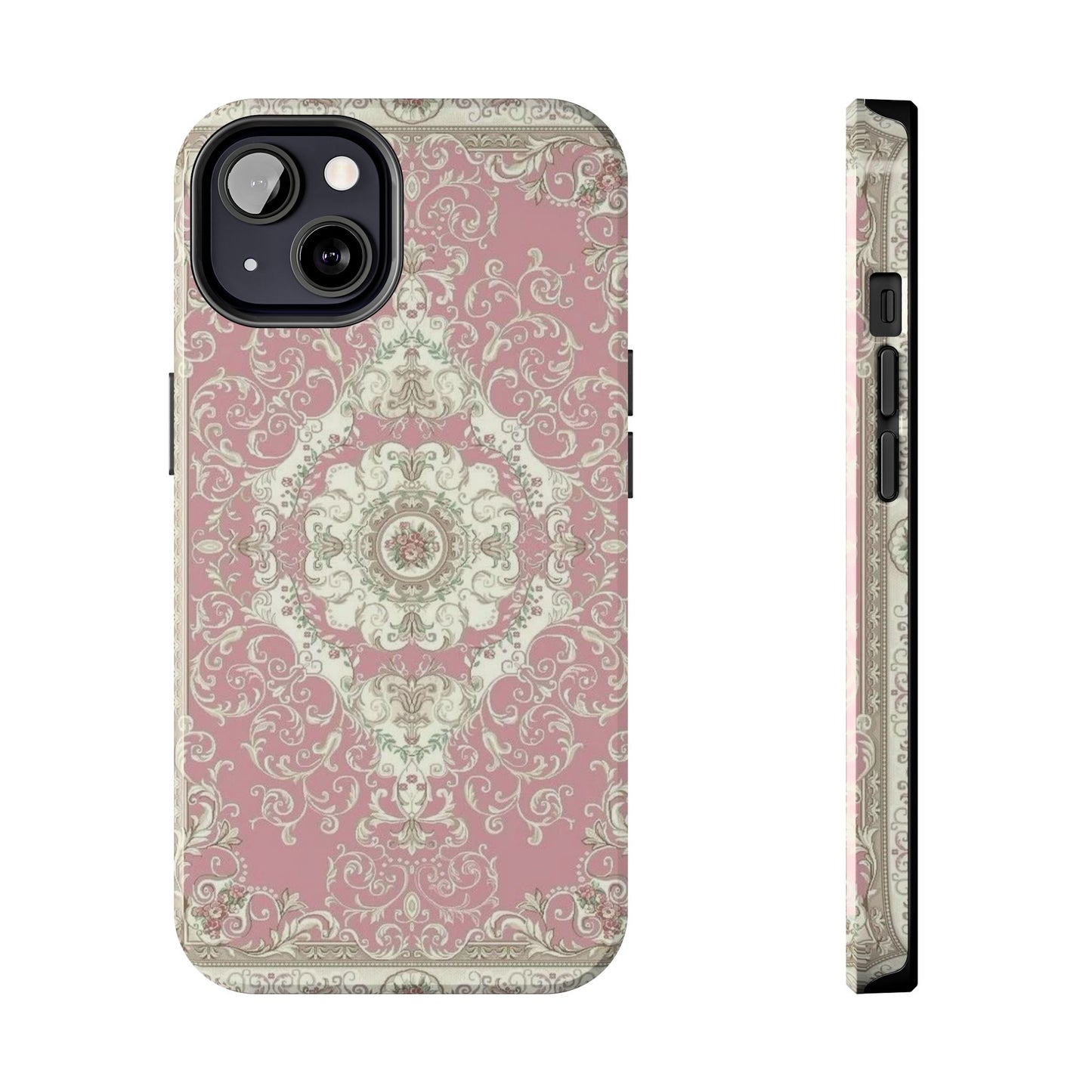 Elegant Floral Tough Phone Cases, Stylish Phone Covers, Durable Tech Accessories, Decorative Phone Protection, Trendy Gift for Her