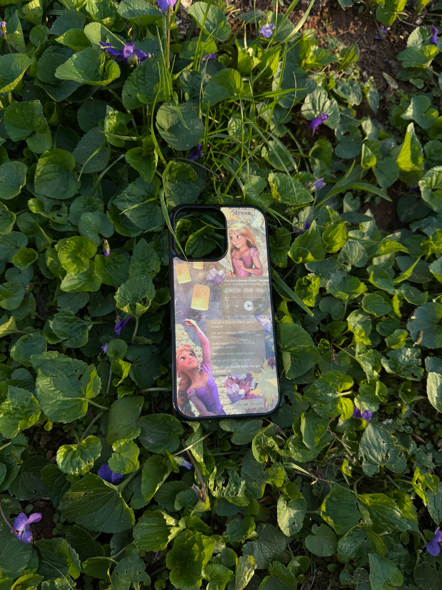 Rapunzel's dream phone case Pinterest aesthetic