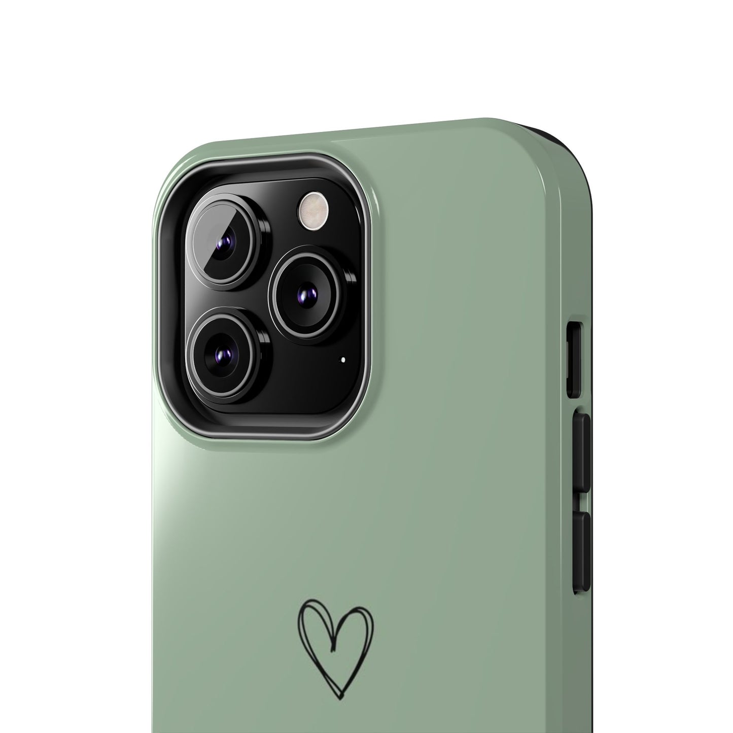 Stylish Tough Phone Cases with Heart Design, Cute Mobile Covers, Unique Gifts for Him/Her, Durable Accessories, Birthday/Friends/Valentine's