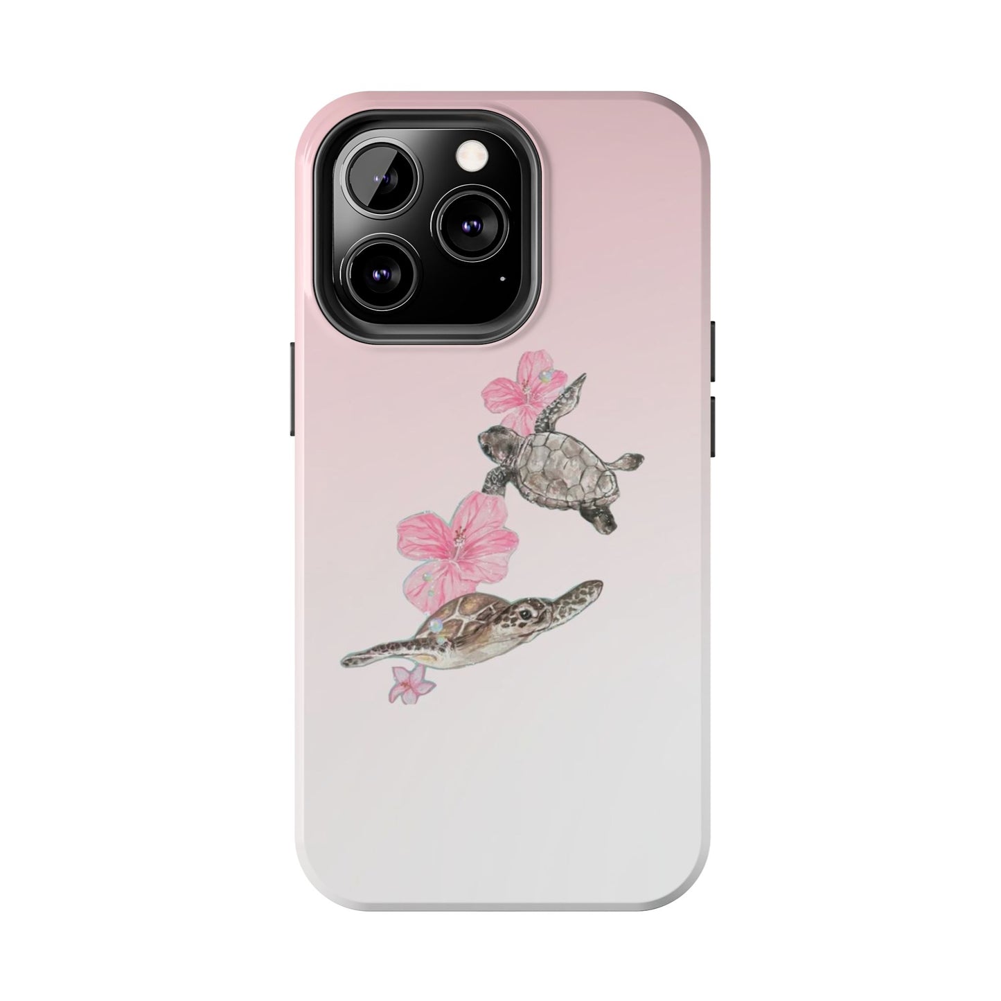 Turtle Phone Case – Tropical Tough Cover, Beach Lover Gift, Ocean Aesthetic, Durable Accessory for Summer, Fun & Functional Case