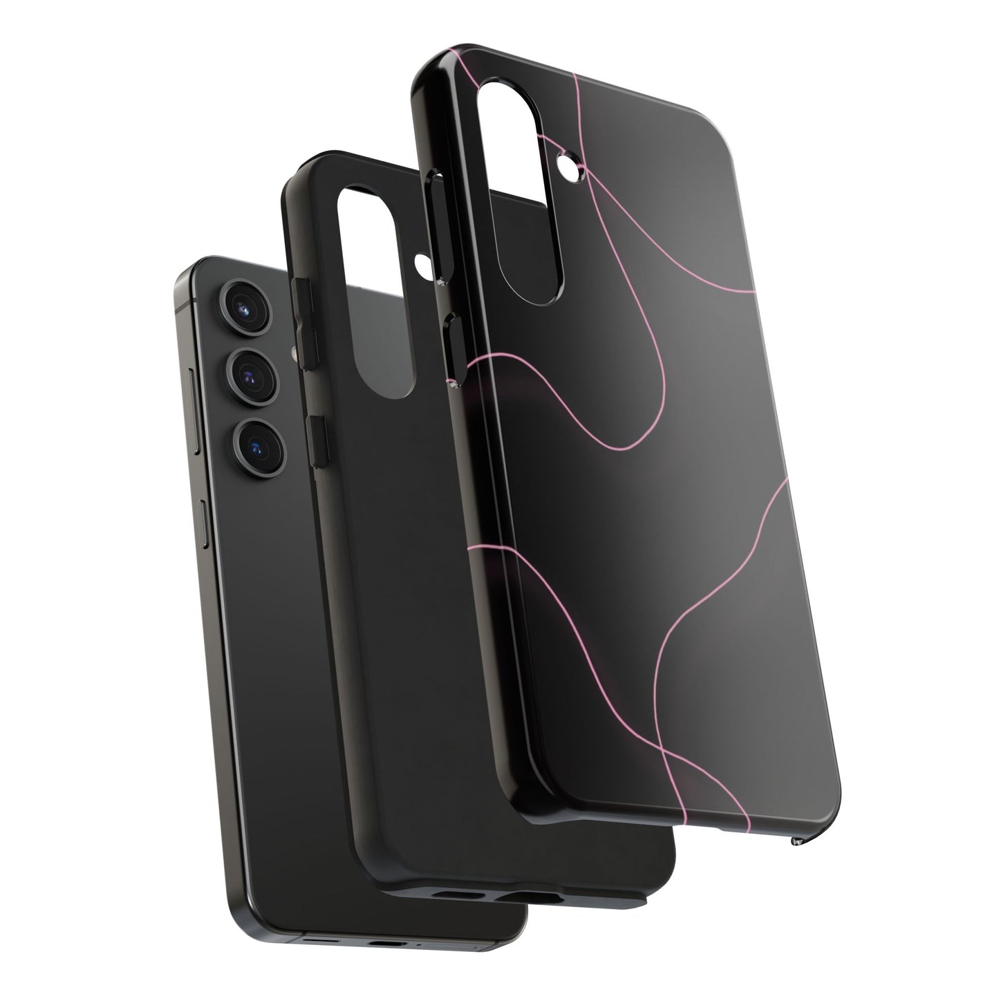 Sleek Abstract Phone Cases - Stylish Protection for Everyday Use, Gift for Tech Lovers, Modern Design, Trendy Phone Accessories