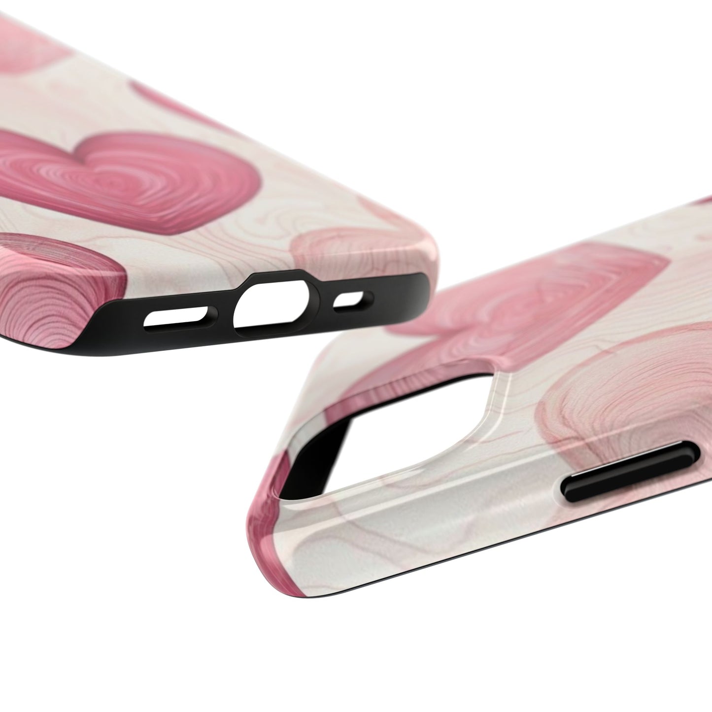 Romantic Heart Phone Cases - Cute, Durable Covers for Valentine's Day, Gift for Her, Love Decor, Phone Accessories