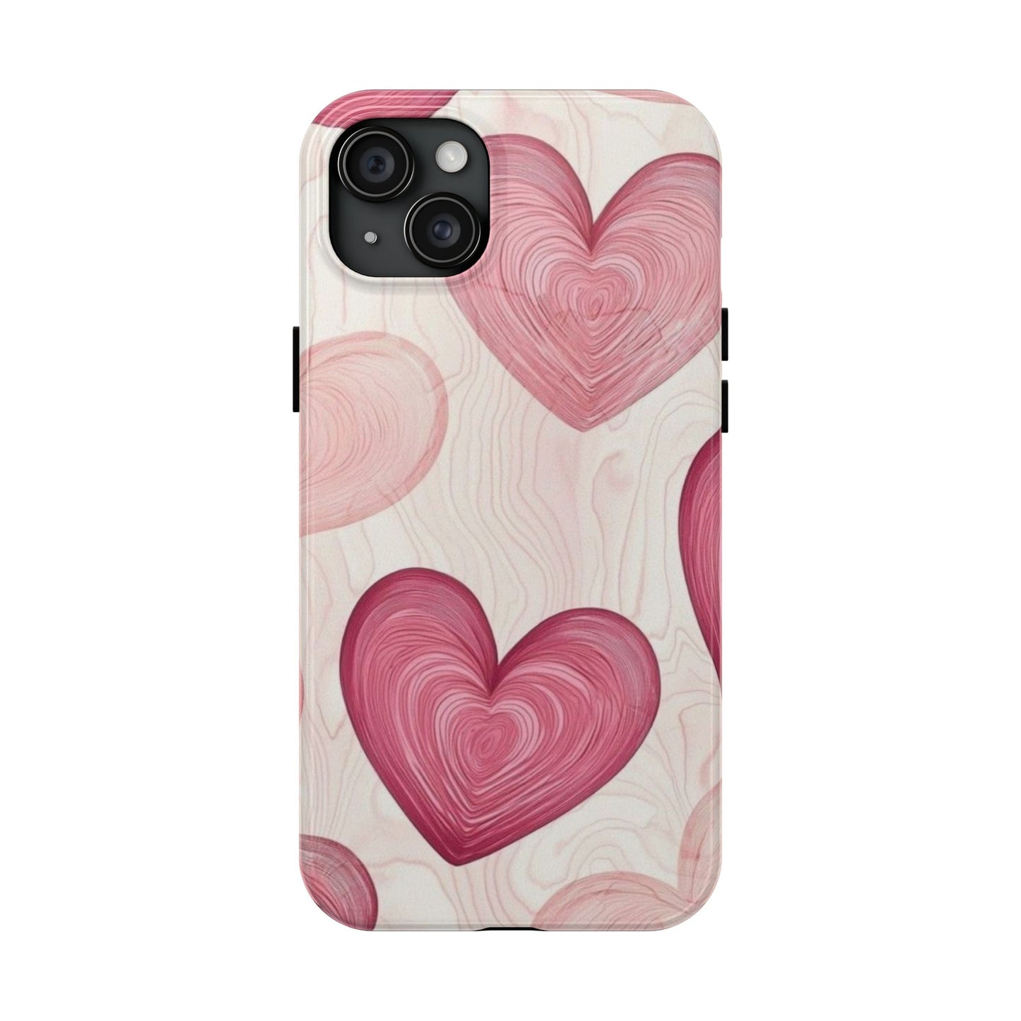 Romantic Heart Phone Cases - Cute, Durable Covers for Valentine's Day, Gift for Her, Love Decor, Phone Accessories