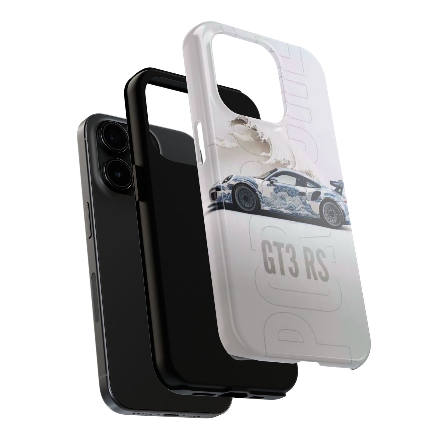 Porsche GT3 RS Tough Phone Case, Durable Phone Cover, Automotive Enthusiast Gift, Car Lover Accessory, Racing-Themed Protection