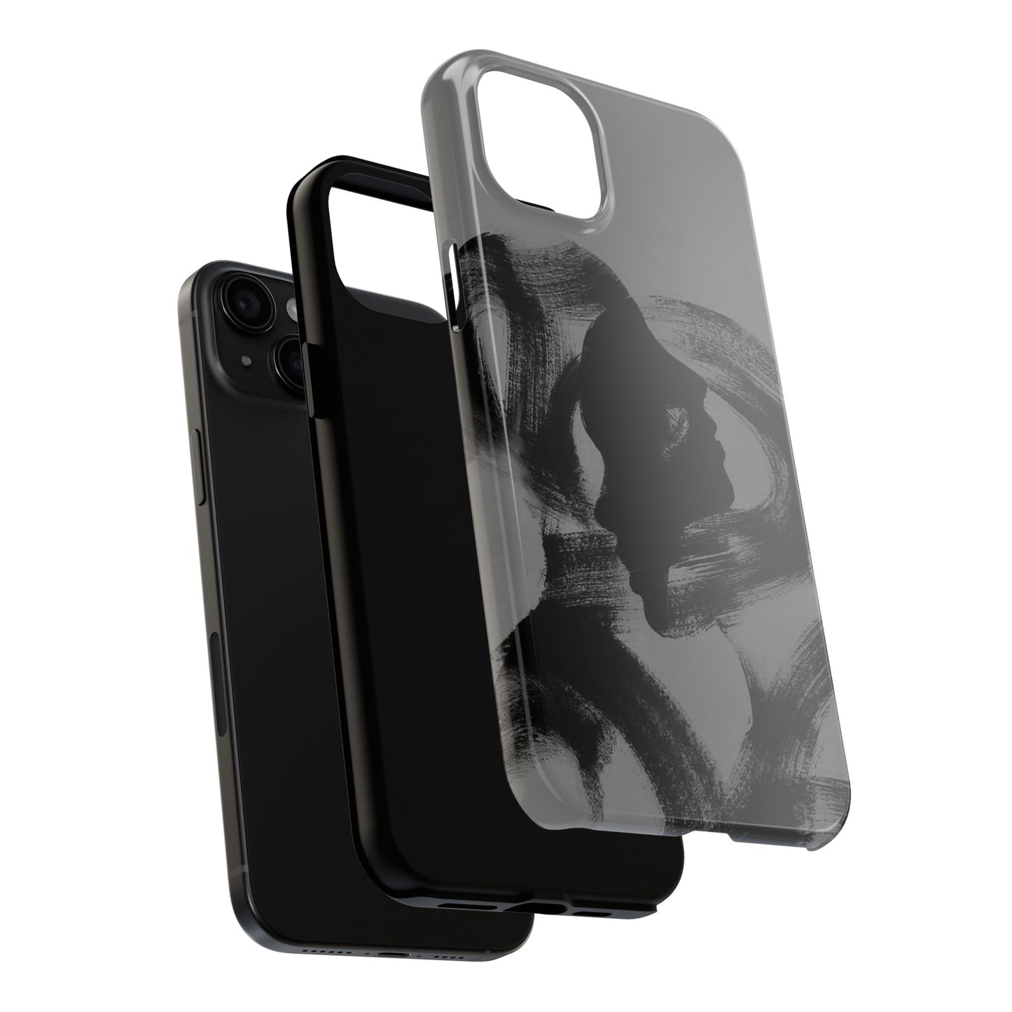 Stylish Tough Phone Cases, Unique Phone Covers for Art Lovers, Edgy Smartphone Accessories, Gifts for Friends, Minimalist Design