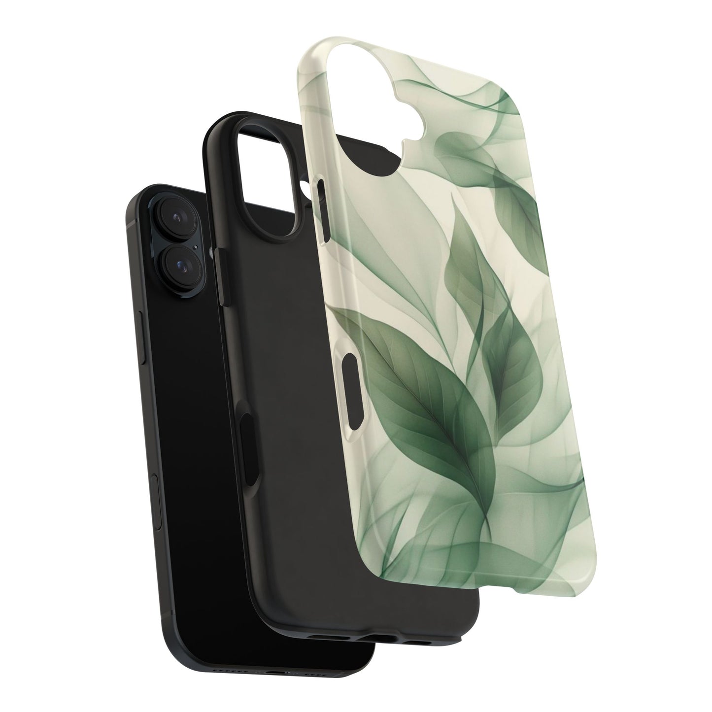 Elegant Leafy Tough Phone Cases | Nature-Inspired Accessories, Gift for Nature Lovers, Stylish Protection for Phones, Eco-Friendly Design