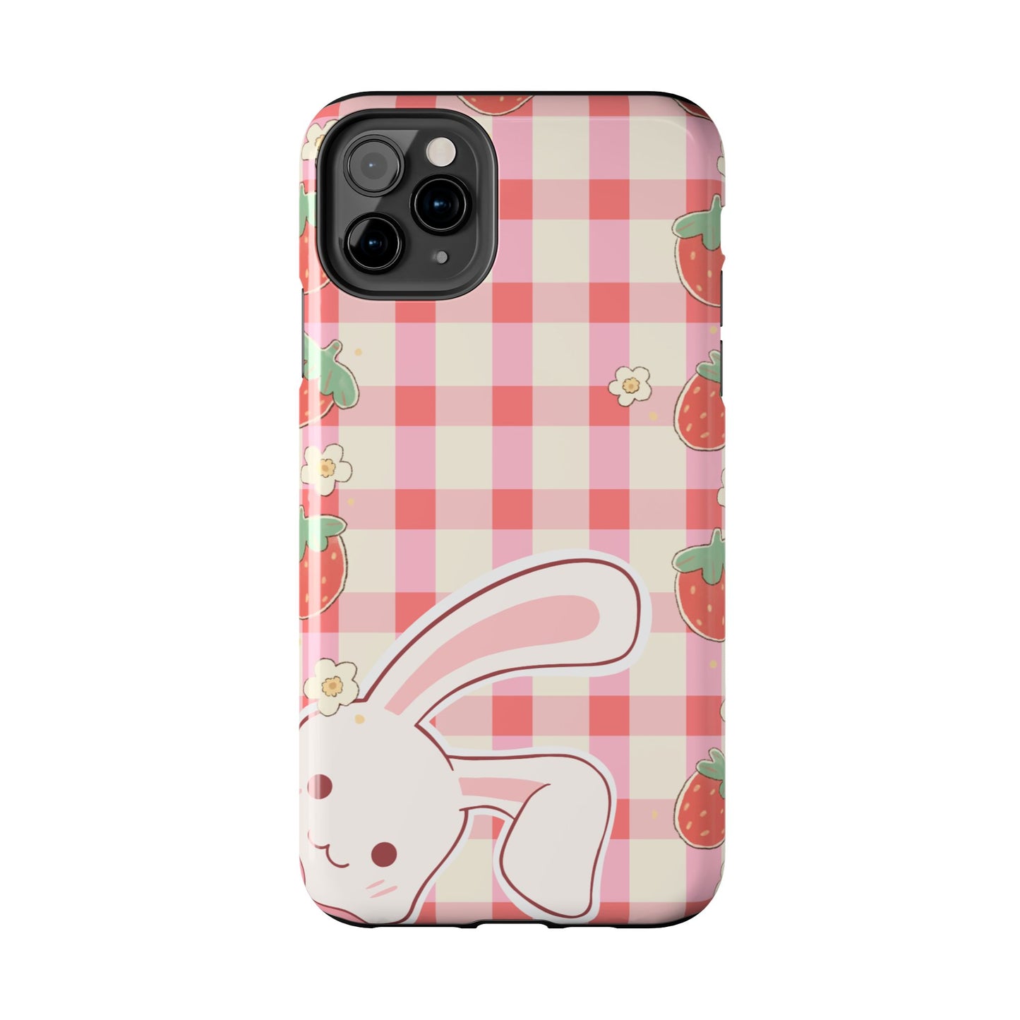 Cute Strawberry Bunny Phone Case