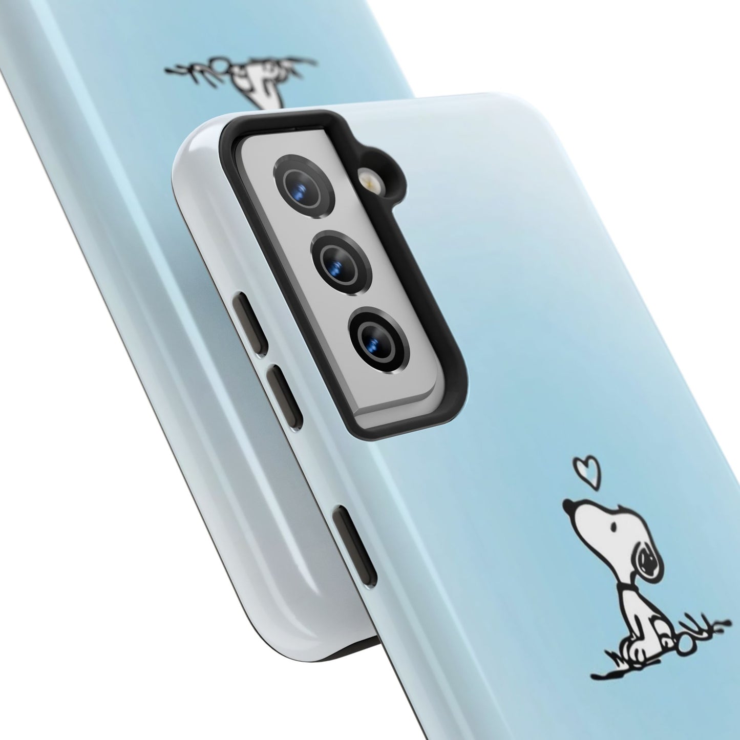 Snoopy Love Tough Phone Cases, Durable Phone Covers for Dog Lovers, Cute Gift for Birthdays, Valentine's Day, Pet Enthusiasts