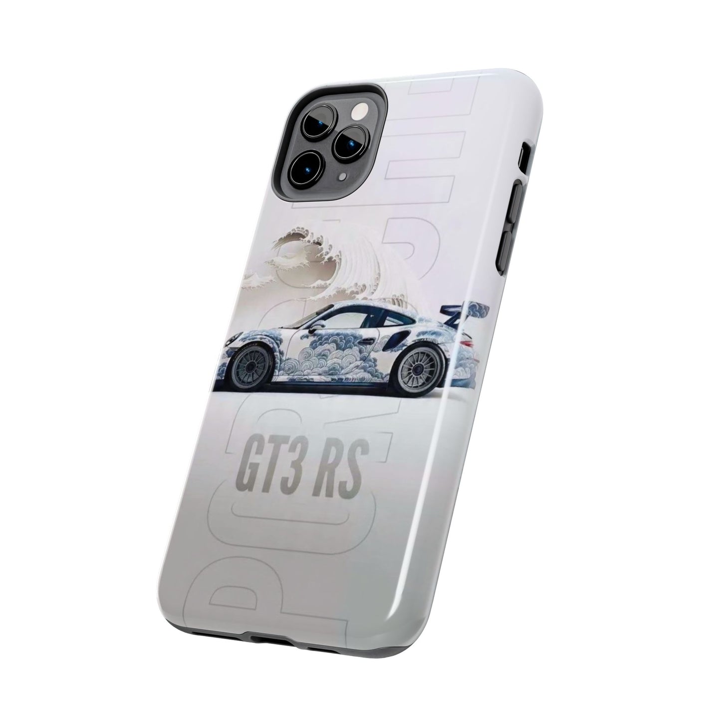 Porsche GT3 RS Tough Phone Case, Durable Phone Cover, Automotive Enthusiast Gift, Car Lover Accessory, Racing-Themed Protection