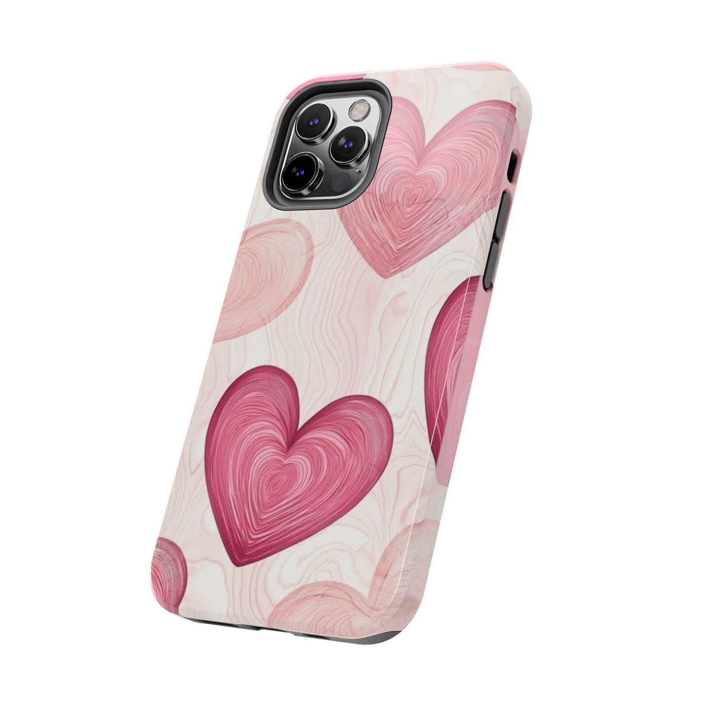 Romantic Heart Phone Cases - Cute, Durable Covers for Valentine's Day, Gift for Her, Love Decor, Phone Accessories