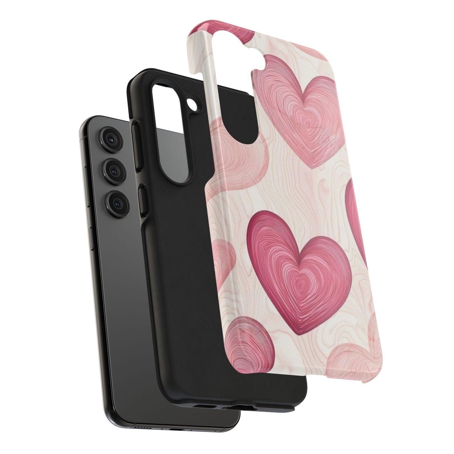 Romantic Heart Phone Cases - Cute, Durable Covers for Valentine's Day, Gift for Her, Love Decor, Phone Accessories