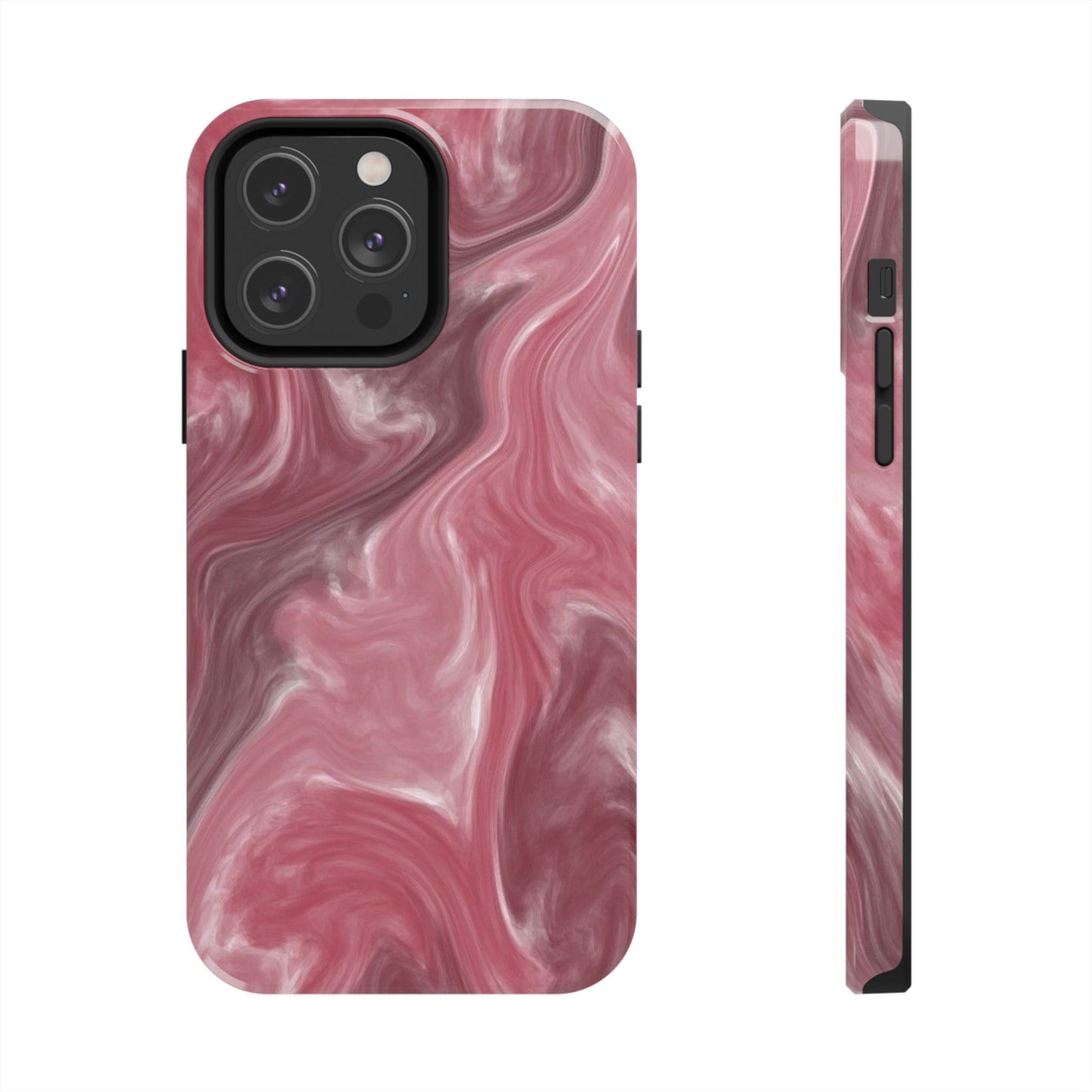 Stylish Marble Phone Case - Tough Shockproof Cover, Apple iPhone, Samsung Galaxy, Gift for Her, Trendy Accessory