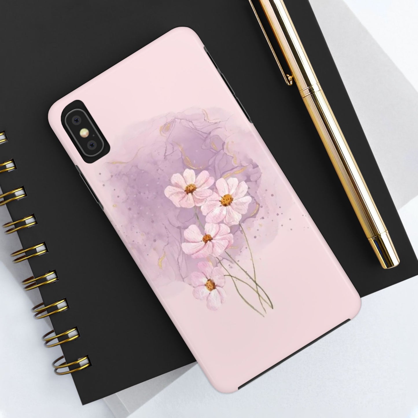 Floral Tough Phone Cases, Protective Phone Cover, Flower Design Case, Stylish Gift for Her, Mother’s Day, Birthday Present