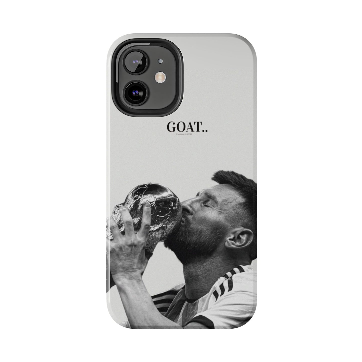 Soccer GOAT Phone Case, Tough Phone Case, Sports Accessory, Gift for Soccer Fans, Mens Birthday Gift, Unique Phone Cover