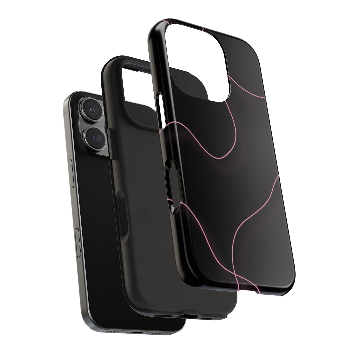 Sleek Abstract Phone Cases - Stylish Protection for Everyday Use, Gift for Tech Lovers, Modern Design, Trendy Phone Accessories