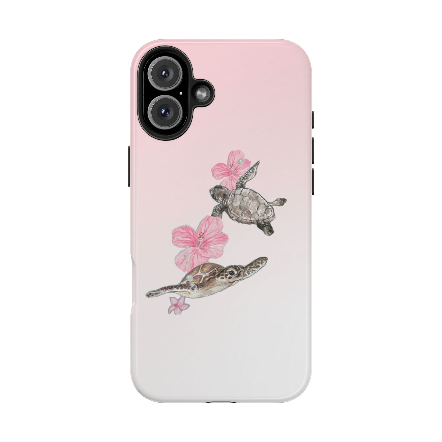 Turtle Phone Case – Tropical Tough Cover, Beach Lover Gift, Ocean Aesthetic, Durable Accessory for Summer, Fun & Functional Case