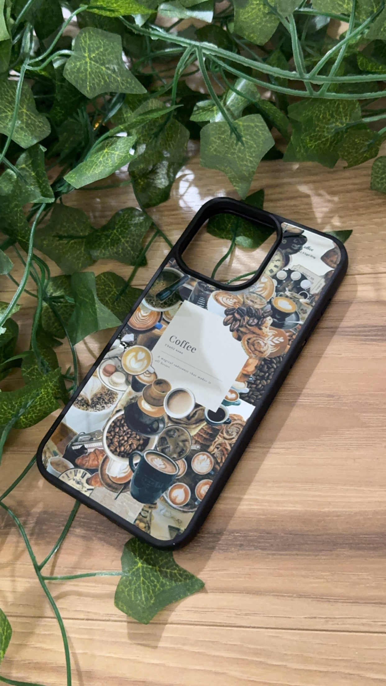 Café Vibes Coffee Aesthetic iPhone Case