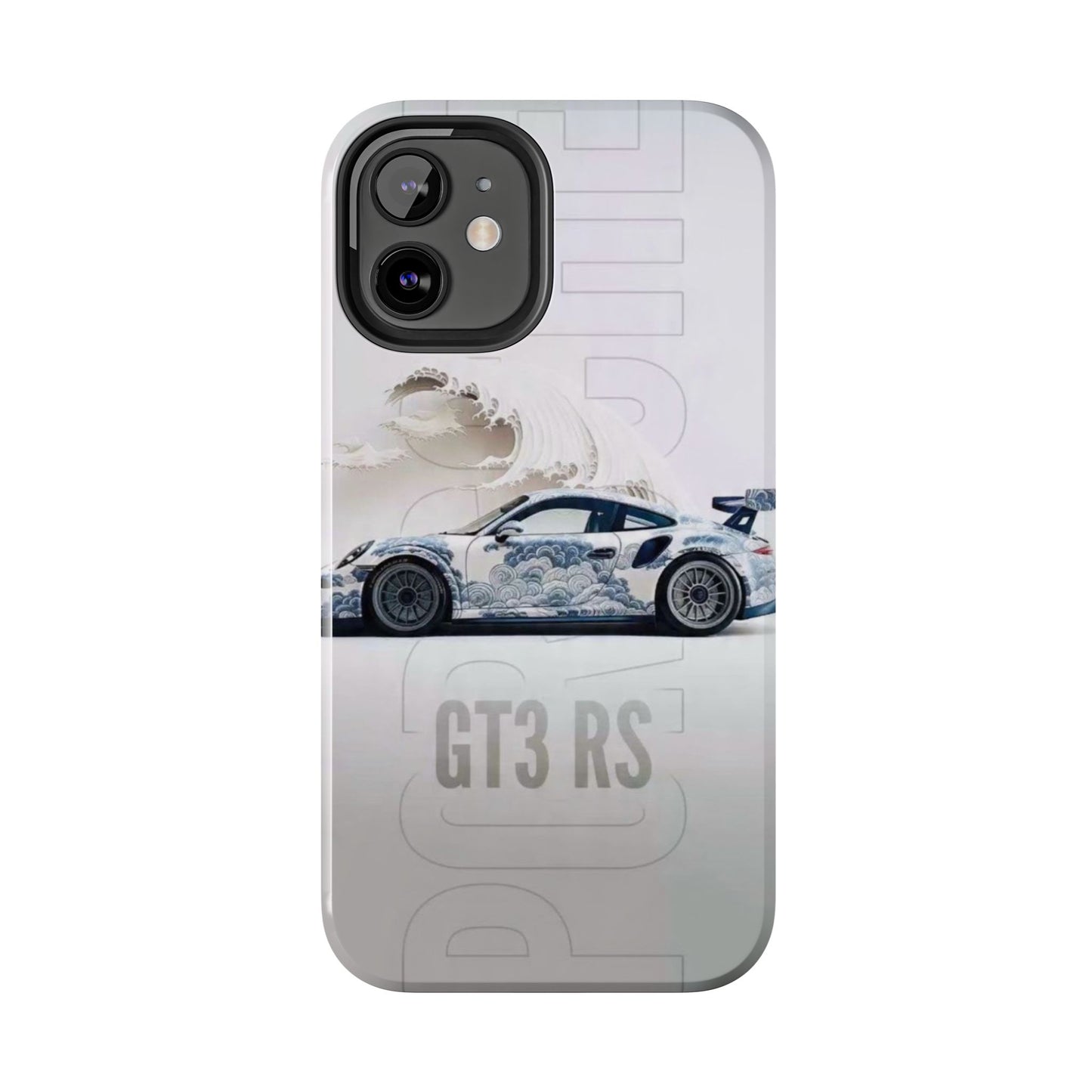 Porsche GT3 RS Tough Phone Case, Durable Phone Cover, Automotive Enthusiast Gift, Car Lover Accessory, Racing-Themed Protection
