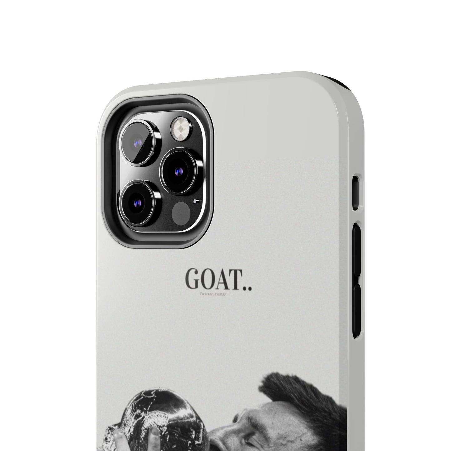 Soccer GOAT Phone Case, Tough Phone Case, Sports Accessory, Gift for Soccer Fans, Mens Birthday Gift, Unique Phone Cover