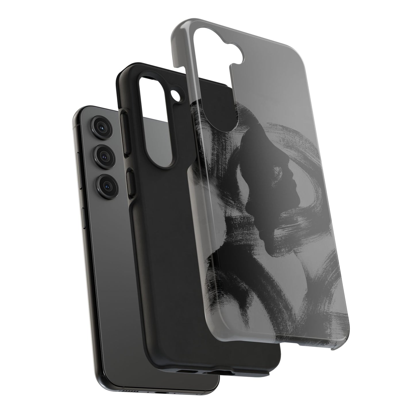 Stylish Tough Phone Cases, Unique Phone Covers for Art Lovers, Edgy Smartphone Accessories, Gifts for Friends, Minimalist Design