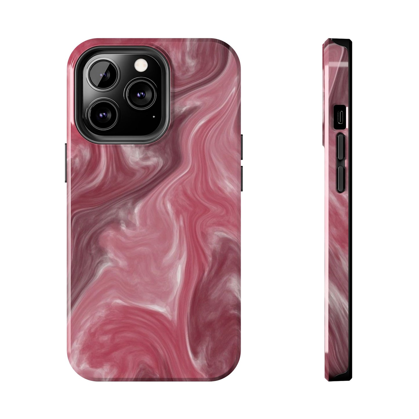 Stylish Marble Phone Case - Tough Shockproof Cover, Apple iPhone, Samsung Galaxy, Gift for Her, Trendy Accessory