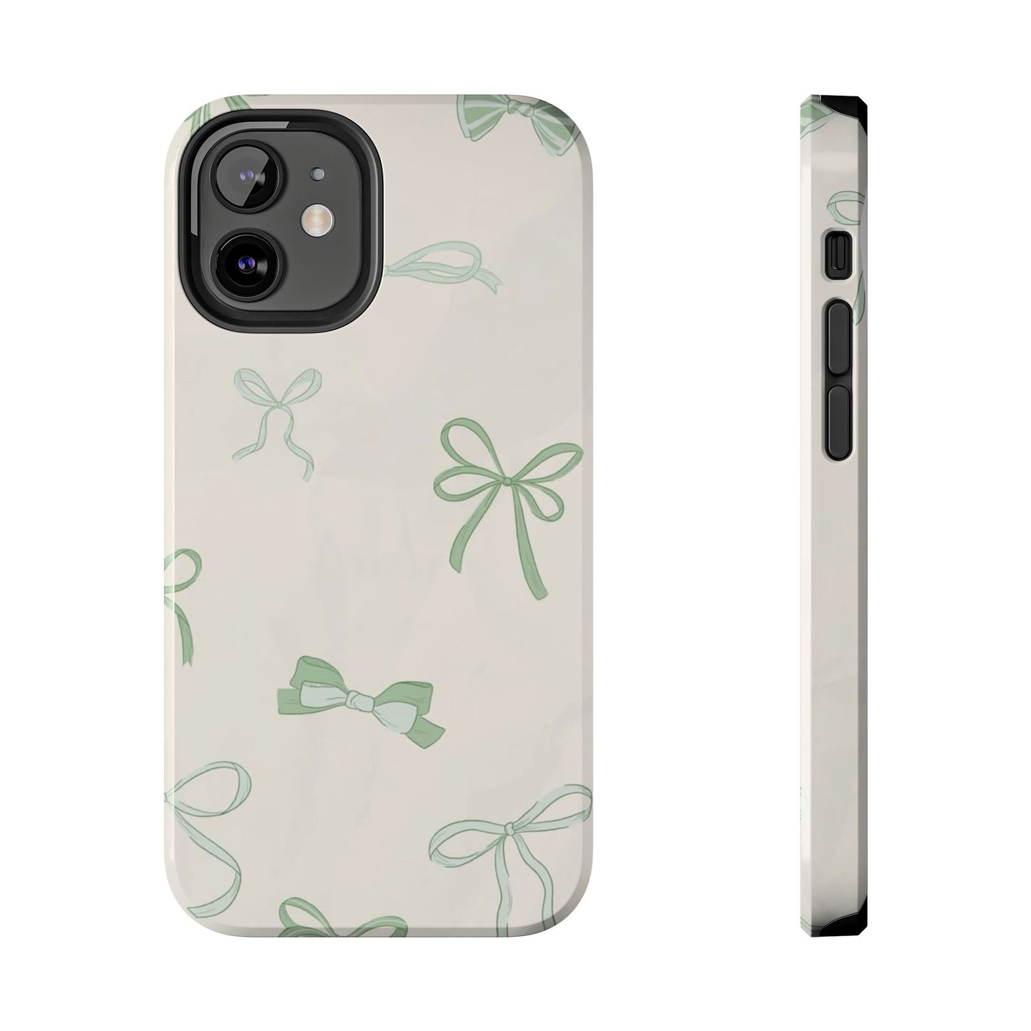 Delicate Bow Phone Cases, Floral Phone Covers, Cute Tech Accessories, Gift for Her, Pastel Aesthetic, Birthday Gifts