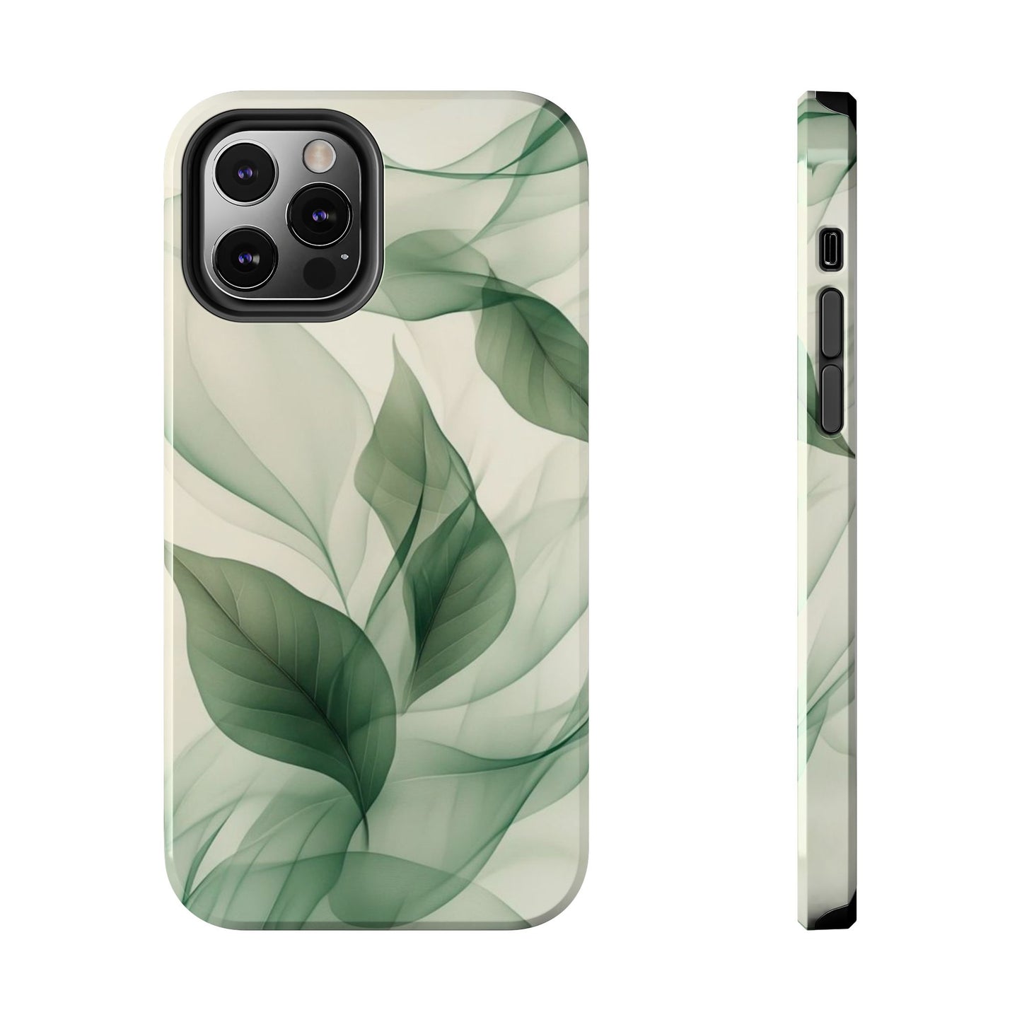 Elegant Leafy Tough Phone Cases | Nature-Inspired Accessories, Gift for Nature Lovers, Stylish Protection for Phones, Eco-Friendly Design