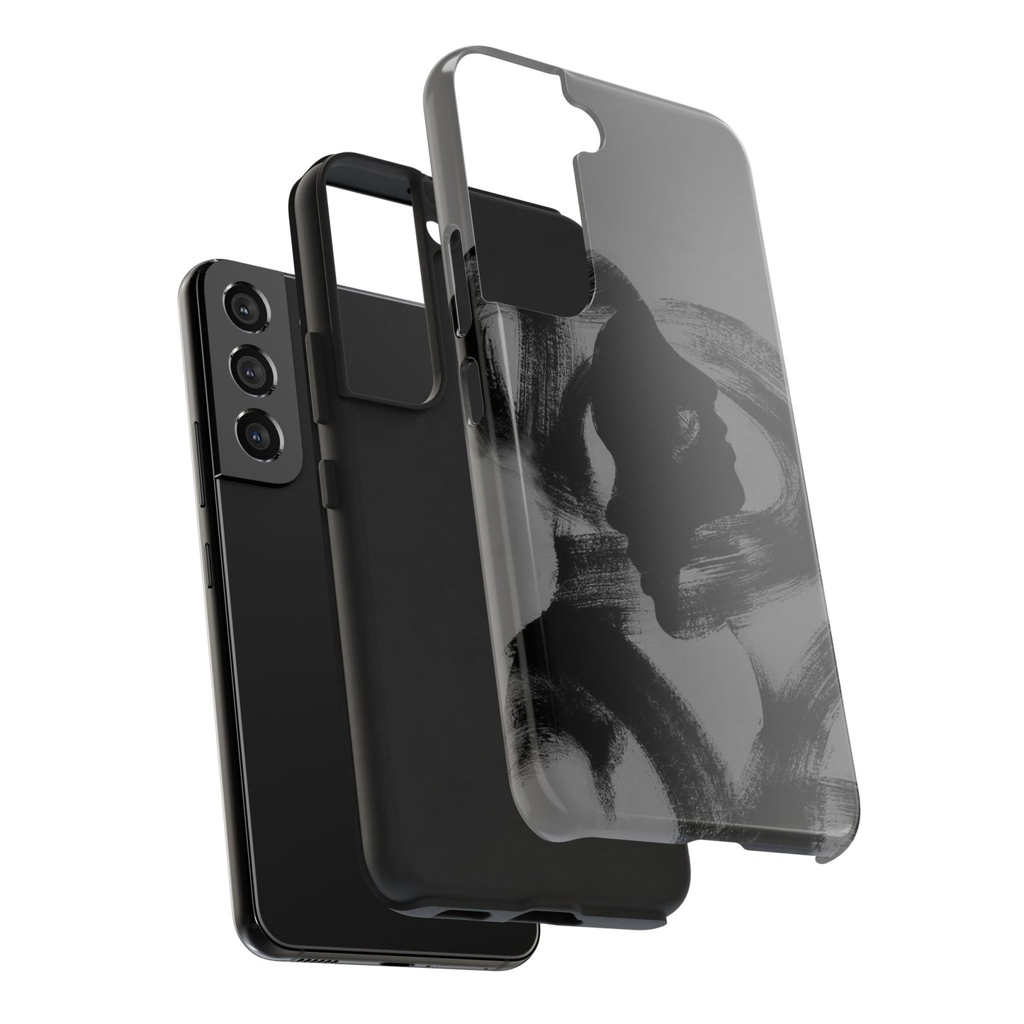 Stylish Tough Phone Cases, Unique Phone Covers for Art Lovers, Edgy Smartphone Accessories, Gifts for Friends, Minimalist Design