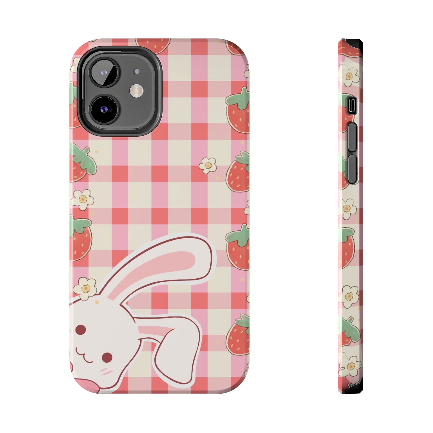 Cute Strawberry Bunny Phone Case