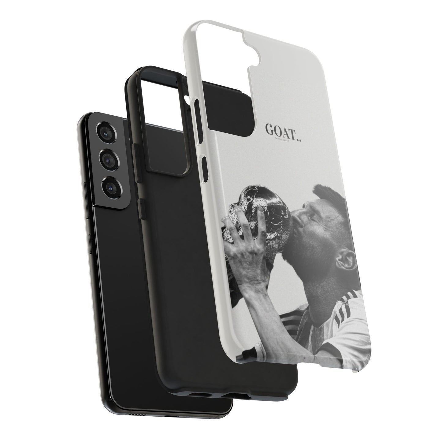 Soccer GOAT Phone Case, Tough Phone Case, Sports Accessory, Gift for Soccer Fans, Mens Birthday Gift, Unique Phone Cover