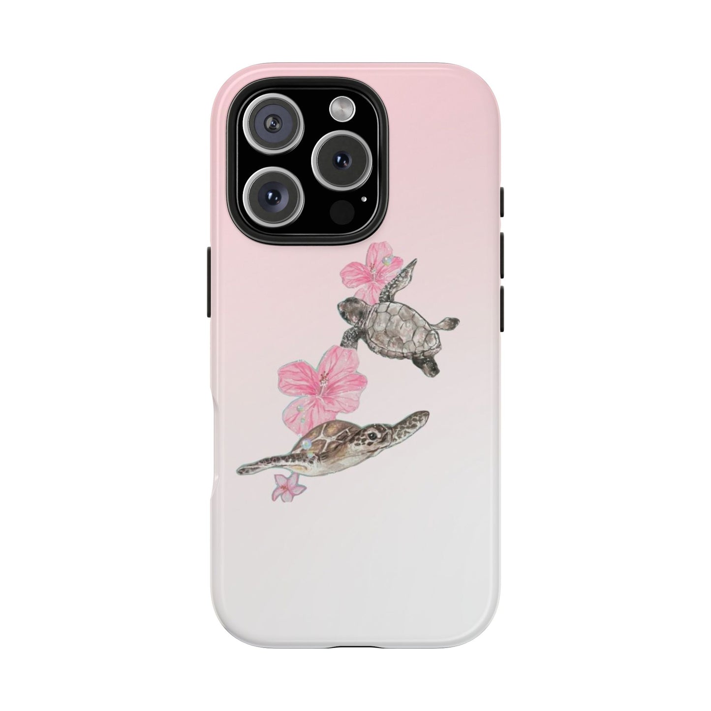 Turtle Phone Case – Tropical Tough Cover, Beach Lover Gift, Ocean Aesthetic, Durable Accessory for Summer, Fun & Functional Case