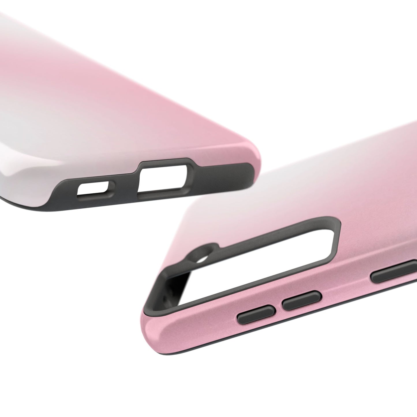 Stylish Tough Phone Cases, Durable Phone Covers, Pink Gradient Phone Case, Gift for Her, Trendy Phone Accessories