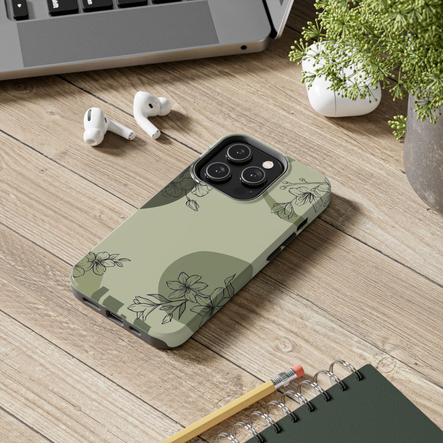 Floral Tough Phone Cases | Stylish Phone Protection | Gift for Her | Eco-friendly Accessories | Trendy Phone Cover