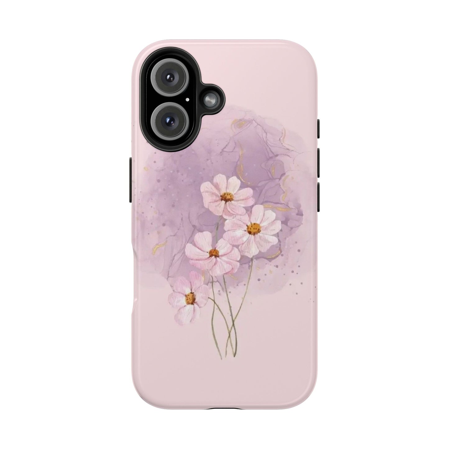Floral Tough Phone Cases, Protective Phone Cover, Flower Design Case, Stylish Gift for Her, Mother’s Day, Birthday Present