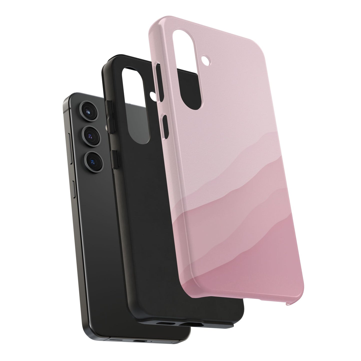 Elegant Pink Phone Cases - Stylish Protection, Durable Shield, Trendy Gift, Modern Aesthetic, Unique Accessory