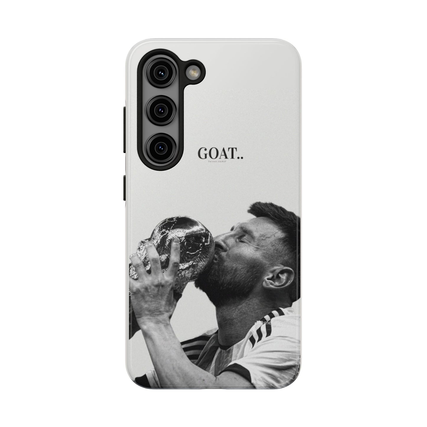 Soccer GOAT Phone Case, Tough Phone Case, Sports Accessory, Gift for Soccer Fans, Mens Birthday Gift, Unique Phone Cover