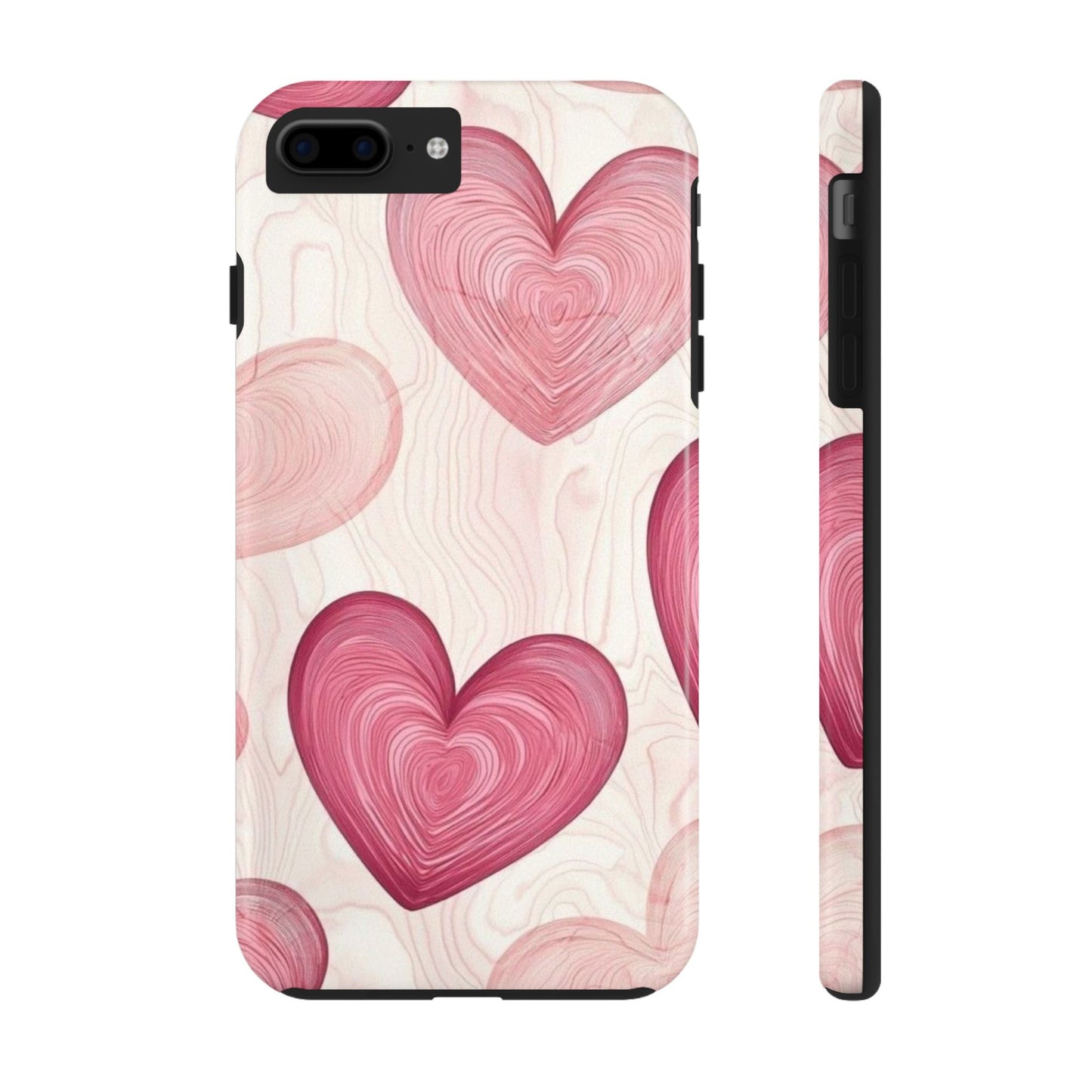 Romantic Heart Phone Cases - Cute, Durable Covers for Valentine's Day, Gift for Her, Love Decor, Phone Accessories