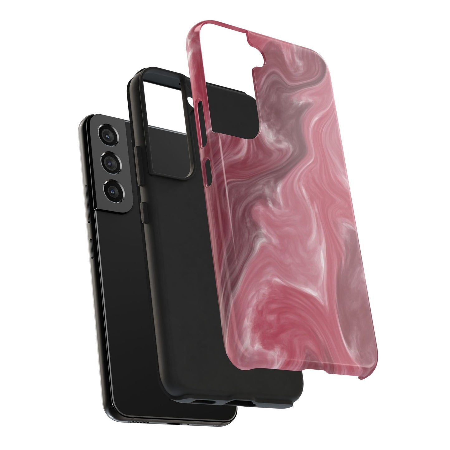 Stylish Marble Phone Case - Tough Shockproof Cover, Apple iPhone, Samsung Galaxy, Gift for Her, Trendy Accessory