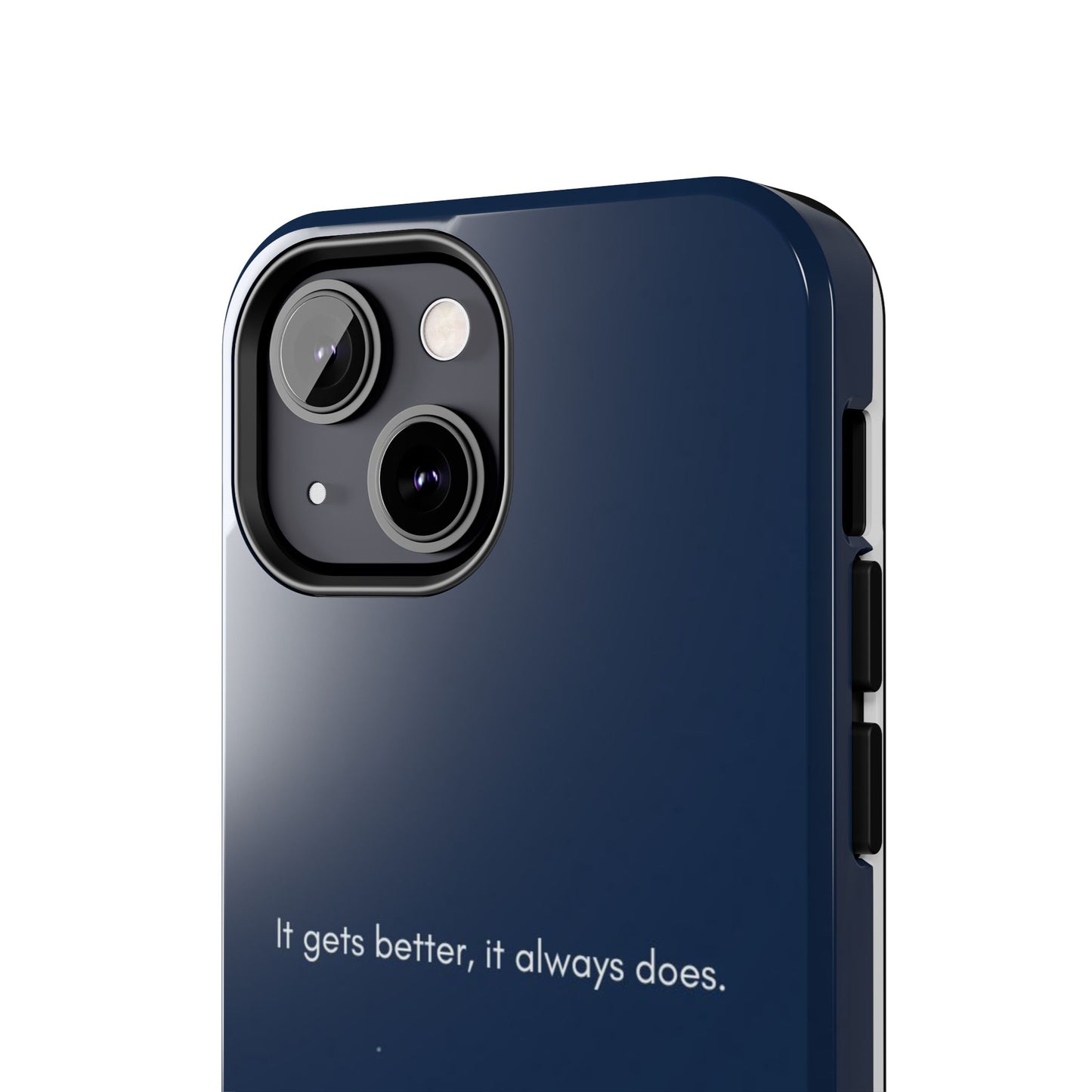 Motivational Tough Phone Cases, Anime-inspired Phone Case, Unique Gift for Friends, Phone Accessory, Encouraging Quote