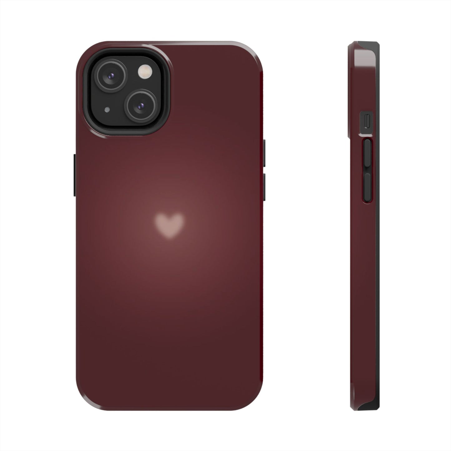 Heartbeat Tough Phone Cases, Secure Cell Phone Cover, Durable Gift for Couples, Valentine’s Day Essentials, Cute Tech Accessories